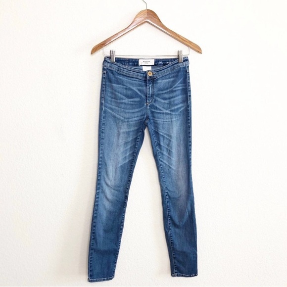 MaxMara WL Mid Rise Women’s Skinny Jean Leggings Size 2 - Picture 2 of 8